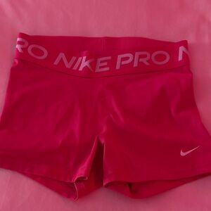 Nike Women's Pro “Salmon” Athletic Shorts